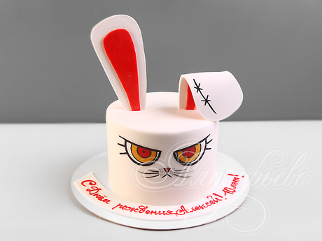 Торт Заяц на 10 лет