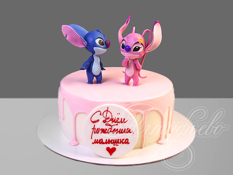Торт "Лило и Стич" на 5 лет