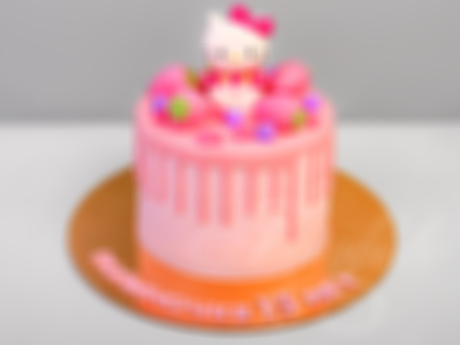 Торт Hello Kitty на 13 лет