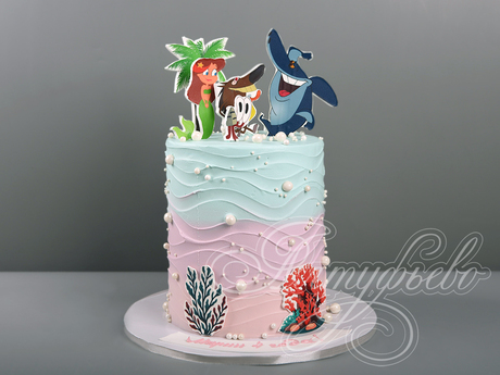 Торт Zig & Sharko