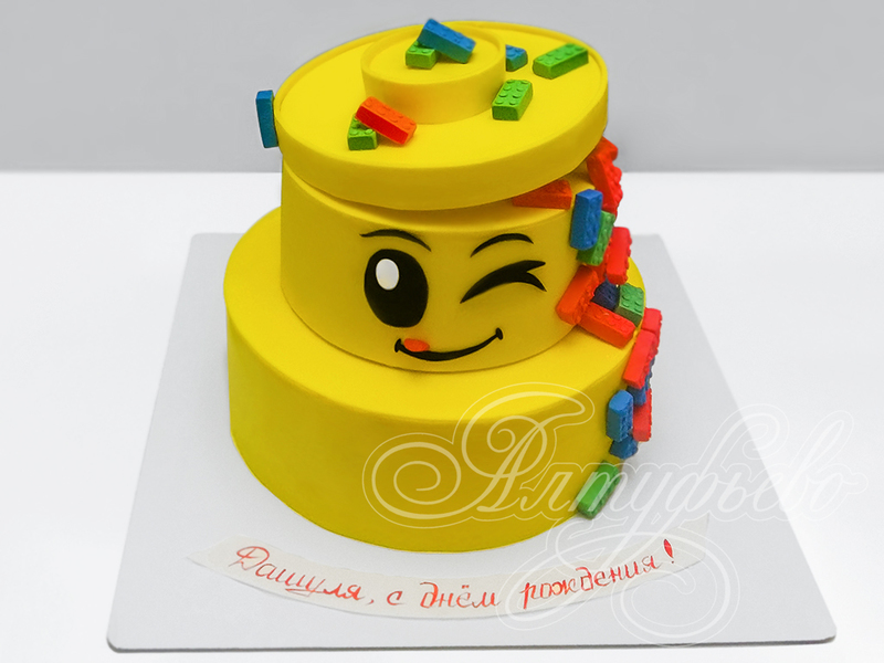 Торт Лего на 4 года 30061320