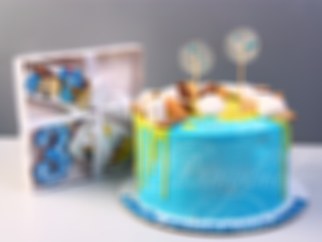 Торт Щенячий патруль с конфетами