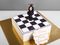 Торт "Шахматная королева" на 25 лет