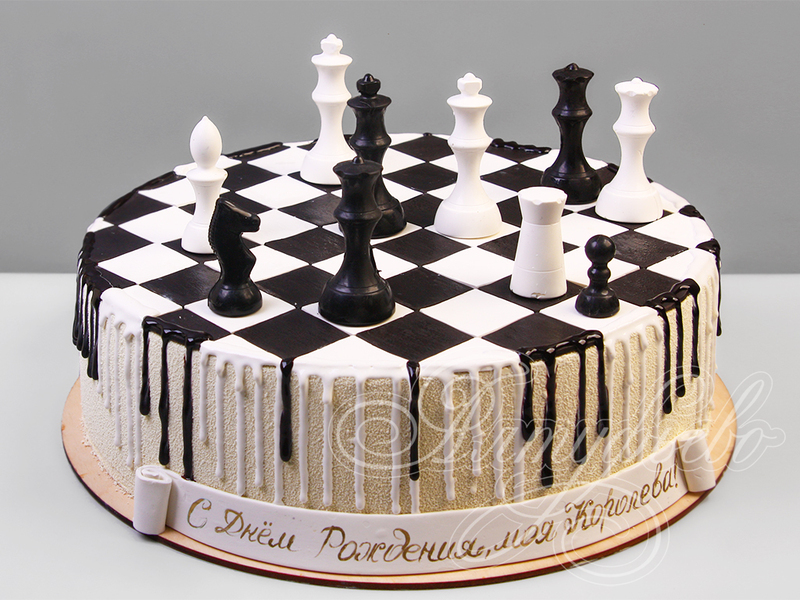 Торт для "Шахматной Королевы"
