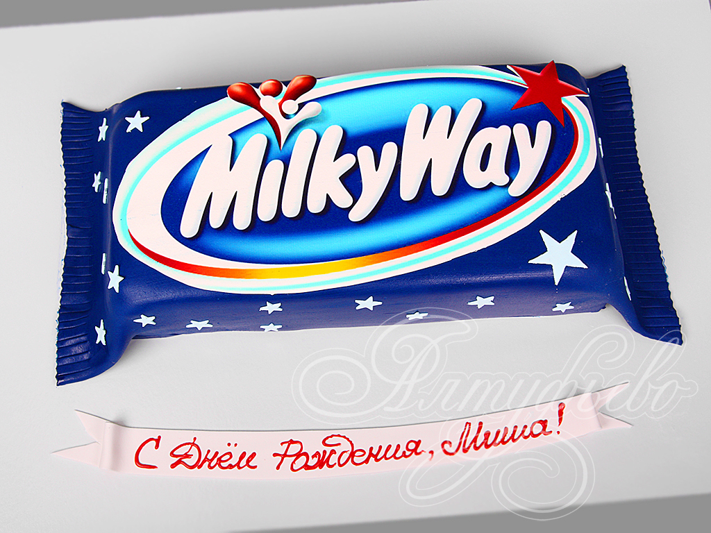 Как приготовить торт Milky Way