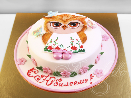 Торт "Милая Совушка" для девушки