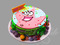 Торт Патрик Стар с поздравлением