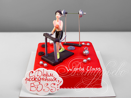 Торт Тренажерный зал