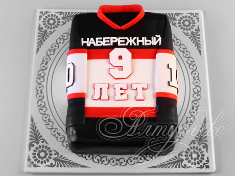 Торт Хоккейная форма
