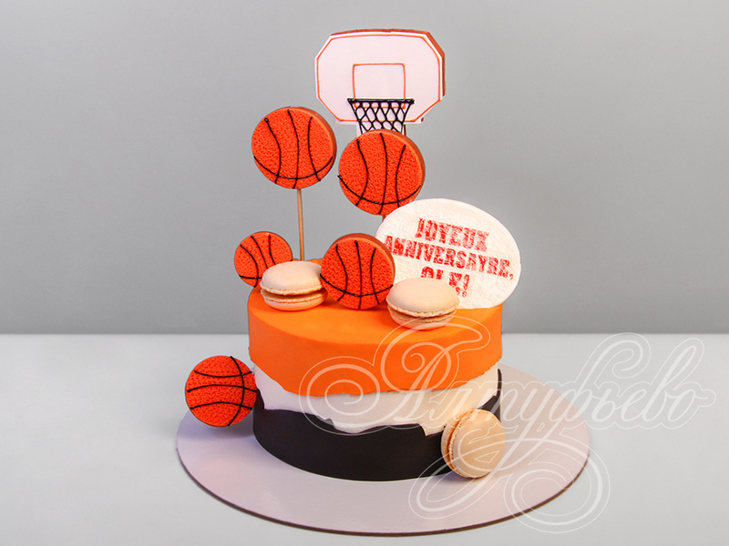 Торт Баскетболисту