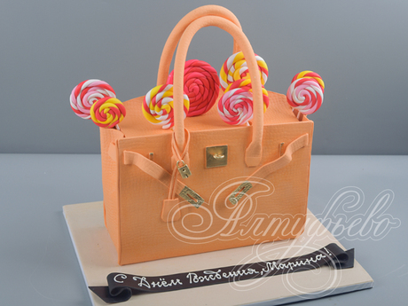 Торт сумочка Hermes Birkin