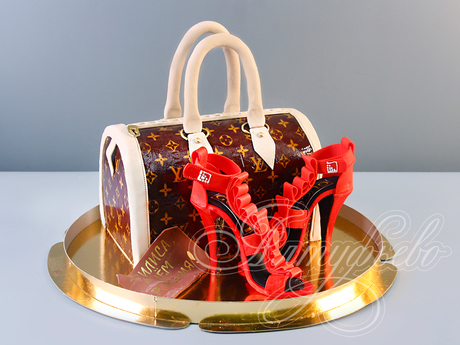 Торт сумочка Louis Vuitton