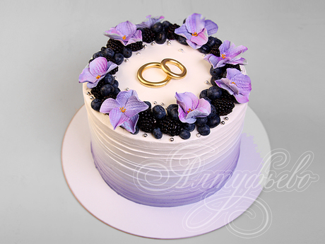 Сиреневый и фиолетовый свадебный торт - 148 фото ПРЕМИУМ-класса. Цены уже на сайте!