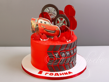 Торт «Молния» Маккуин