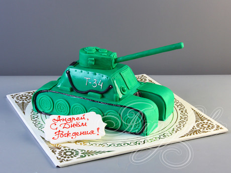 Торт 23 февраля