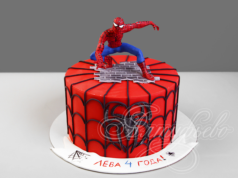 Торт Человек-паук мальчику
