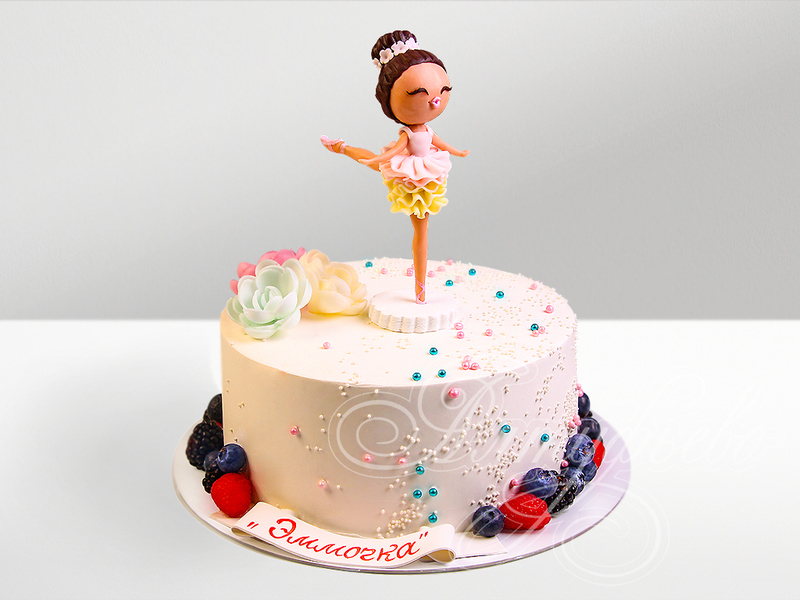 Торт для маленькой балерины 02023320