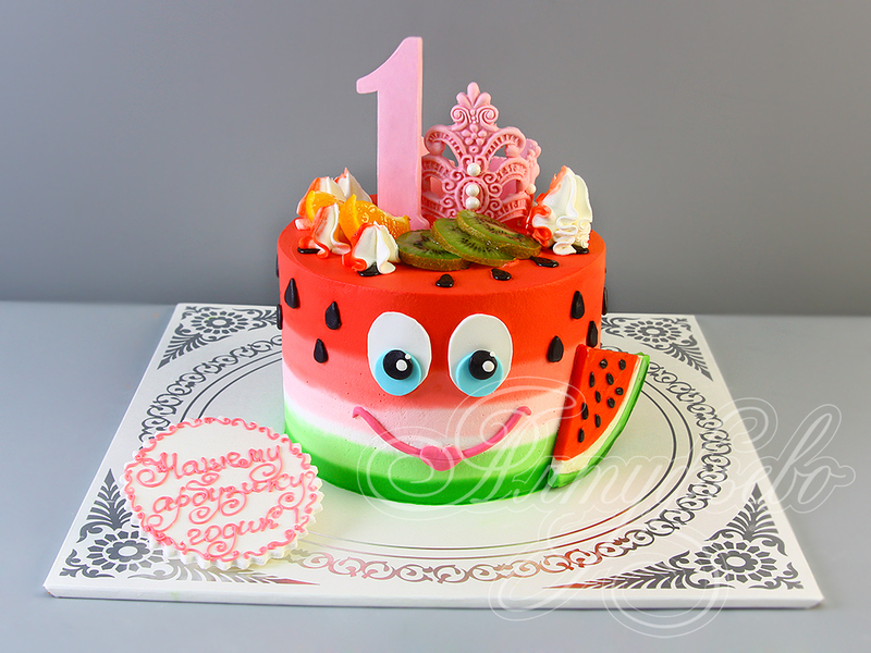 Торт с ягодами и фруктами 22071518