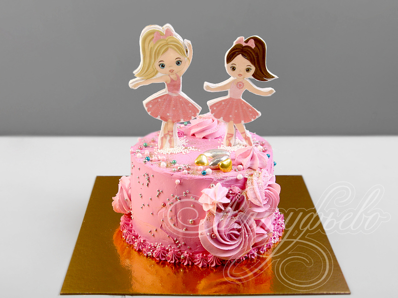 Торт для девочек двойняшек 29082819