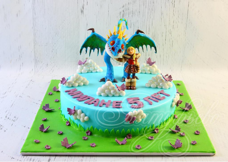 Торт Как приручить дракона