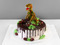 Торт с динозавром для самых маленьких