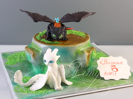 Вкусный торт в виде дракона на заказ — в «Тортариум»