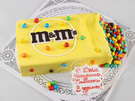 Торт Пачка M&M's