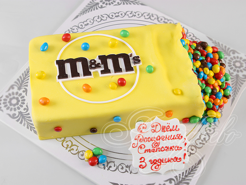 Торт Пачка M&M's