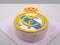Торт Real Madrid с короной