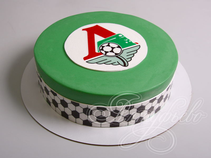 Торт с логотипом ФК Локомотив