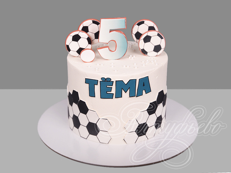 Торт Футбол на 5 лет