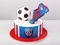 Торт с логотипом ФК Paris Saint-Germain