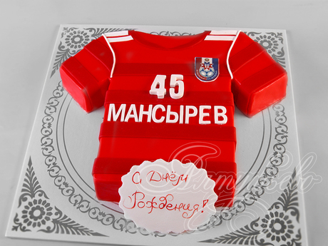 Торт Футбольная майка