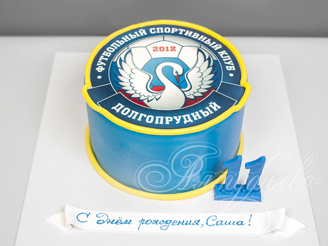 Торт с эмблемой Футбольного клуба