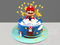 Торт супер Марио на 7 лет