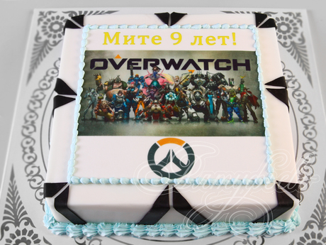 Торт Overwatch