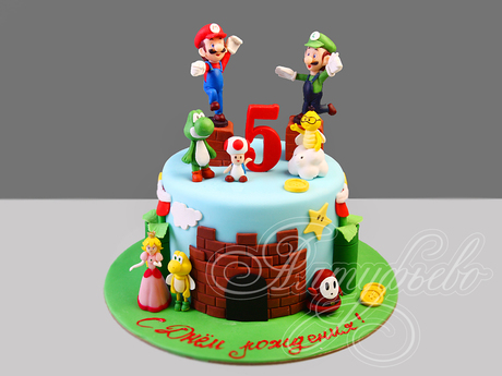 Торт Super Mario
