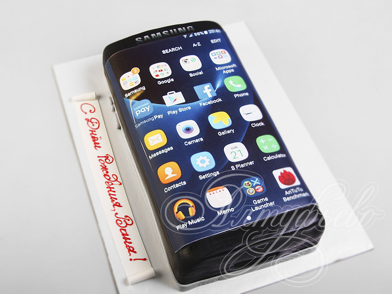 Торт телефон Samsung Galaxy