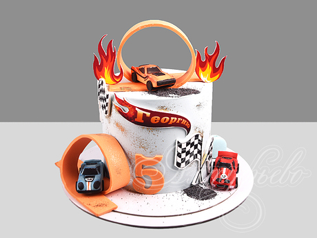 Торт Hot Wheels