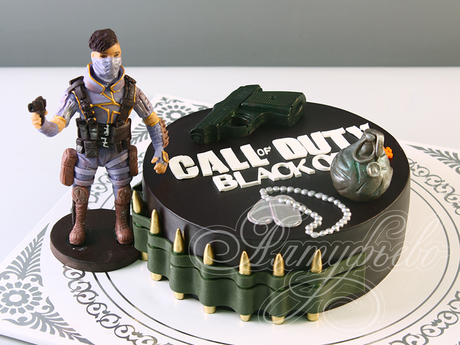 Торт Call of Duty для подростка