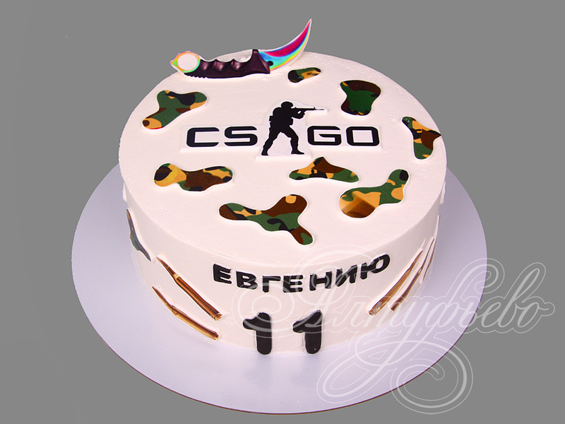 Торт CS GO на 11 лет