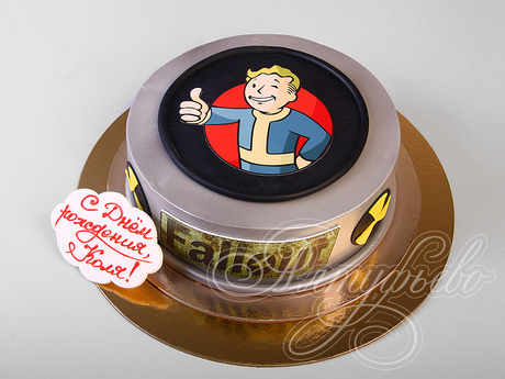 Торт Fallout на 9 лет