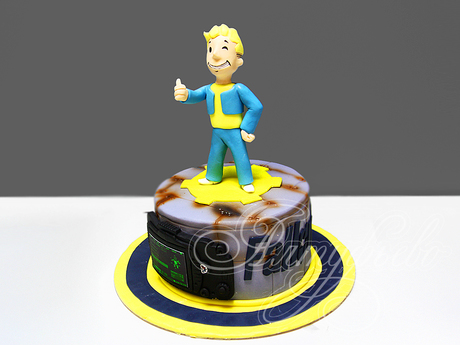 Торт Fallout на 19 лет