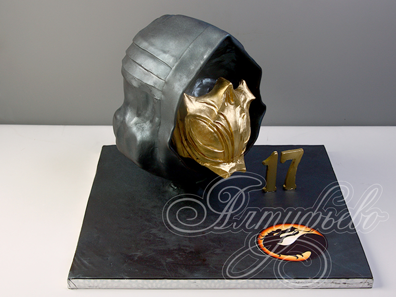 Торт Mortal Kombat на 17 лет