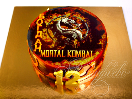 Торт Mortal Kombat