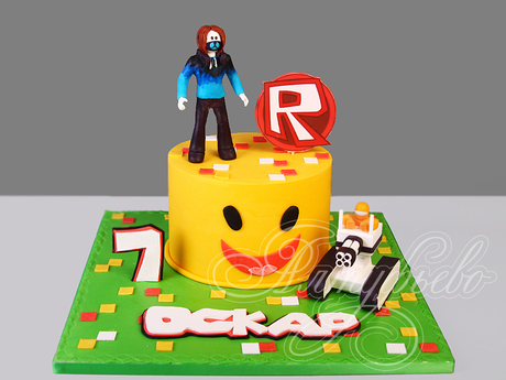 Торт Roblox подростку
