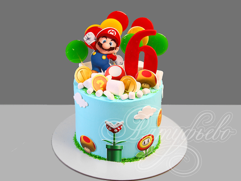 Торт Супер Марио