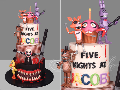 Торт Five Nights at Freddy's