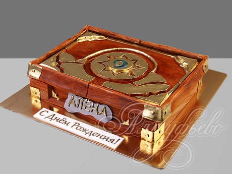 Торт "Шкатулка Hearthstone"