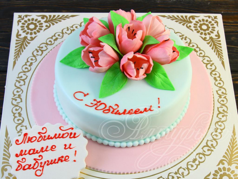 Торт Цветы и букеты 09022318